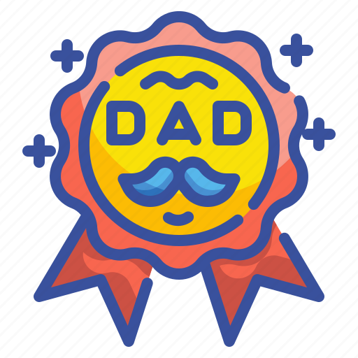 Award, champion, competition, dad, father, medal, special icon - Download on Iconfinder