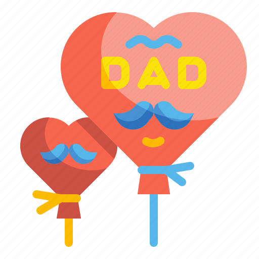 Balloon, balloons, bump, decoration, heart, love, party icon - Download on Iconfinder