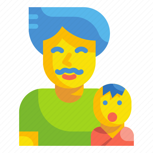 Child, dad, family, fatherhood, kid, love, paternity icon - Download on Iconfinder