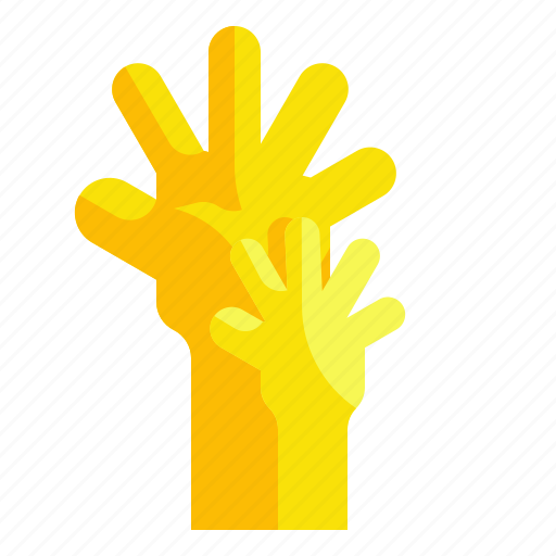 Child, father, gestures, hand, heart, love, loyalty icon - Download on Iconfinder