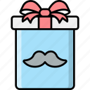 gift, box, present