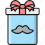 gift, box, present 