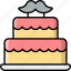 cake, fathers day, celebration, party 