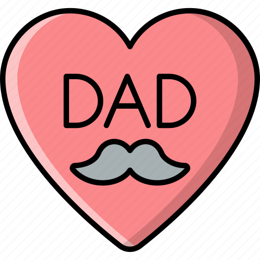 Heart, love, fathers day, dad icon - Download on Iconfinder