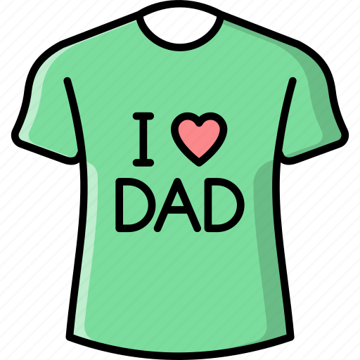 T-shirt, shirt, fathers day icon - Download on Iconfinder