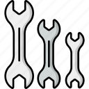 wrench, repair, tool, equipment, construction