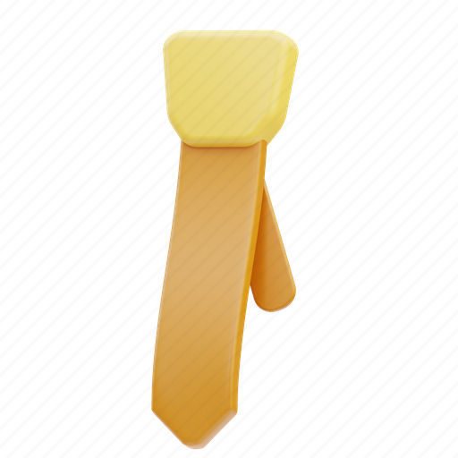 Necktie, clothes, uniform, uniform tie, business, tie, businessman 3D illustration - Download on Iconfinder