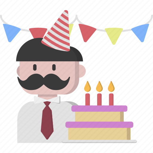 Cake, celebration, dad, father's day icon - Download on Iconfinder
