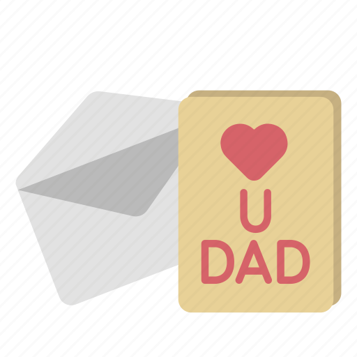 Card, dad, greeting, wish icon - Download on Iconfinder