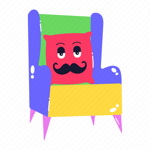 Seat, sofa, chair, dad sofa, furniture icon - Download on Iconfinder