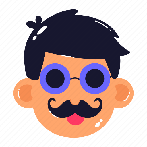 Cool dad, super dad, dad face, father face, parent icon - Download on Iconfinder