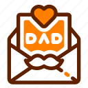 love, letter, father, daddy, dad