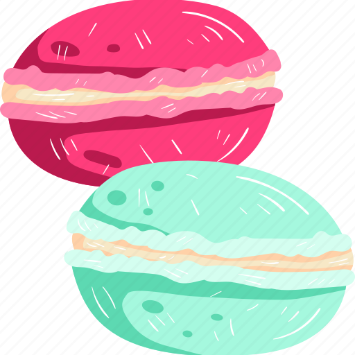 Macarons, dessert, sweet, cake, food, restaurant, bakery icon - Download on Iconfinder