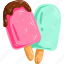 popsicle, ice cream, dessert, sweets 