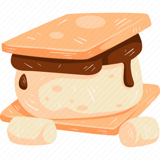 Smores, marshmallow, dessert, sweets, cream icon - Download on Iconfinder