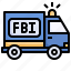police, van, transportation, fbi, automobile, transport 