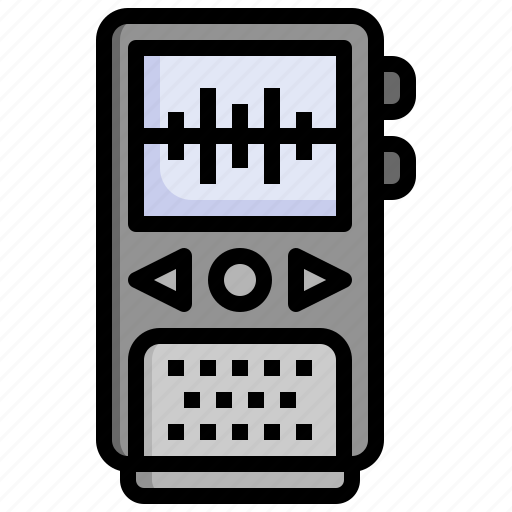 Voice, recorder, electronics, microphone, sound, technology icon - Download on Iconfinder