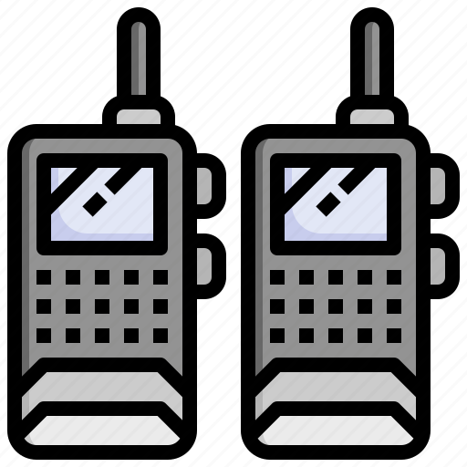 Walkie, talkie, radio, frequency, electronics, communications icon - Download on Iconfinder