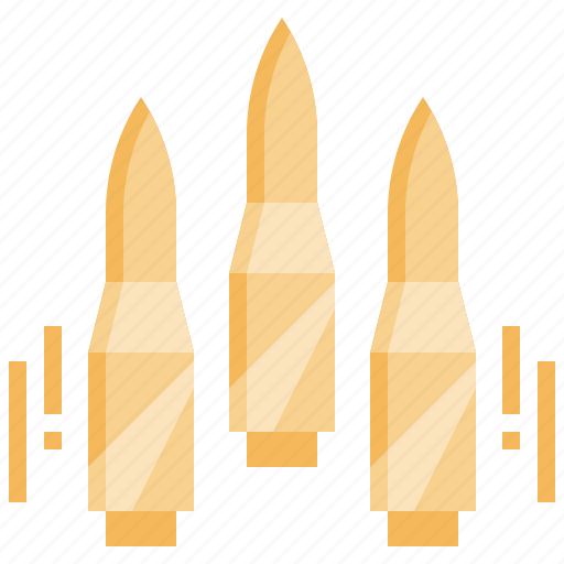 Bullet, ammunition, munition, ammo, weapons icon - Download on Iconfinder
