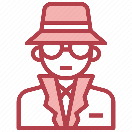 Spy, detective, people, profession, man icon - Download on Iconfinder