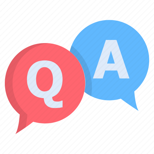 Answer, bubble, chat, feedback, qna, question icon - Download on Iconfinder