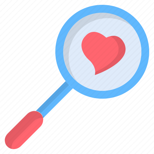 Find, heart, hearts, love, magnifier, search icon - Download on Iconfinder