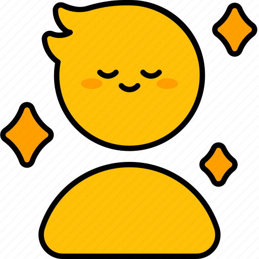 Relieved, relaxed, feeling, emotion, mind, expression, reassured icon - Download on Iconfinder