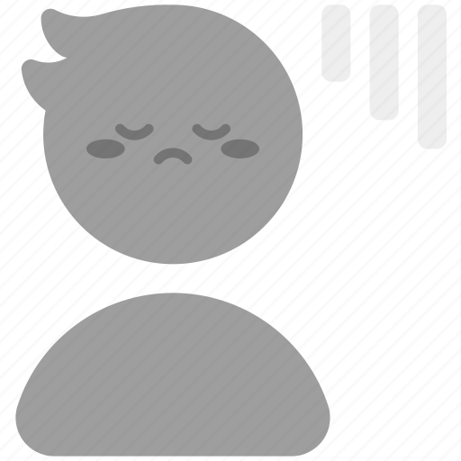 Upset, unhappy, feeling, emotion, mind, expression, depressed icon - Download on Iconfinder