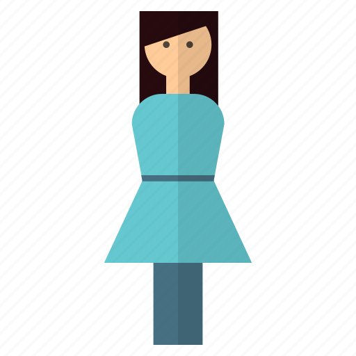 Dress, figure, girl, woman icon - Download on Iconfinder