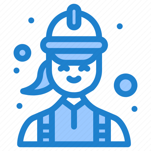 Construction, electrician, engineer, female, technician icon - Download on Iconfinder