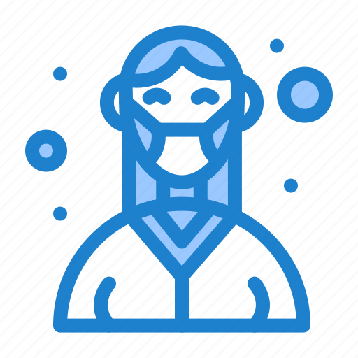 Doctor, female, mask, medical, nurse icon - Download on Iconfinder