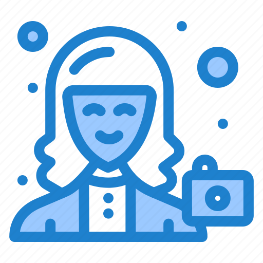 Avatar, camera, female, profile, user icon - Download on Iconfinder