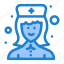 female, hospital, nurse 