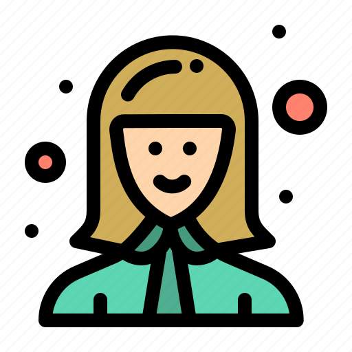 Avatar, cashier, female, lady, manager, worker icon - Download on Iconfinder