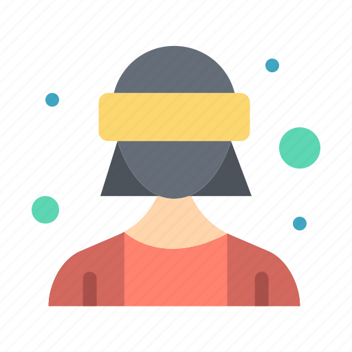 Avatar, female, glasses, reality, virtual, vr icon - Download on Iconfinder