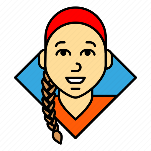 Account, avatar, girl, headwear, profile, student, woman icon - Download on Iconfinder