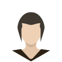 avatar, brunette, female, girl, portrait, profile, woman