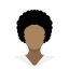portrait, avatar, afro, female, woman, profile 