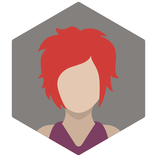 Portrait, avatar, female, woman, profile, redhead icon - Free download