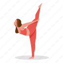 sports, character, builder, woman, yoga, female, person, stretch 