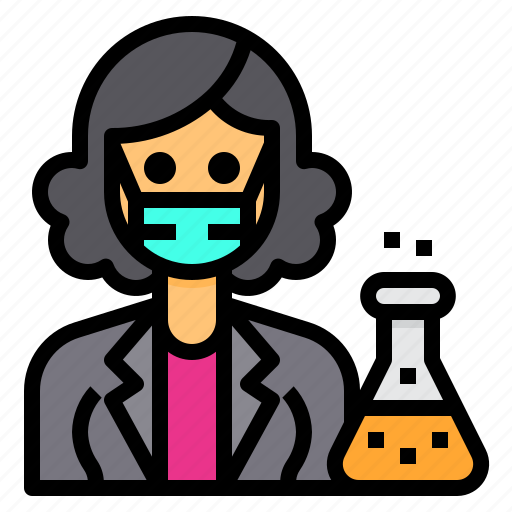 Chemist, avatar, occupation, woman, scientist icon - Download on Iconfinder