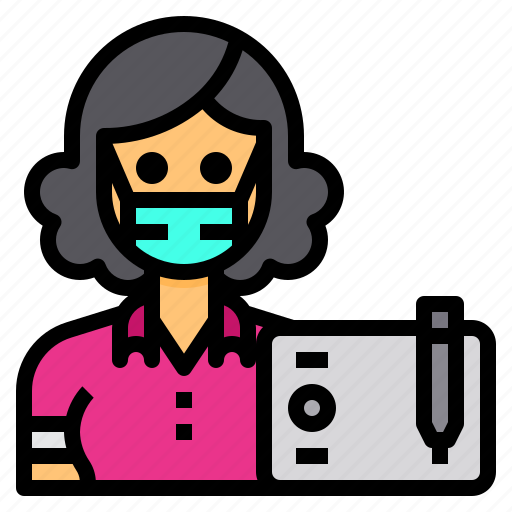 Graphic, designer, avatar, occupation, woman icon - Download on Iconfinder