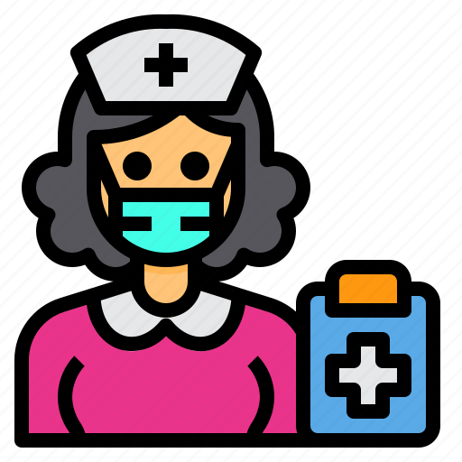 Nurse, occupation, woman, avatar, hospital icon - Download on Iconfinder