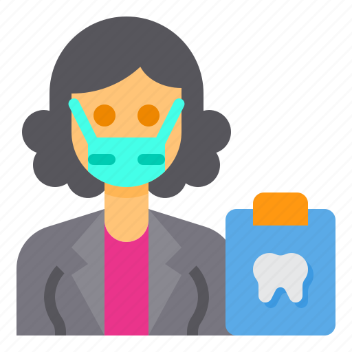 Dentist, avatar, occupation, woman, jobs icon - Download on Iconfinder