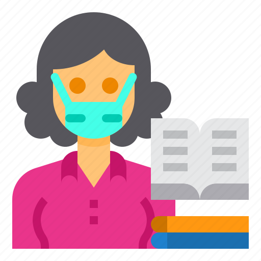 Librarian, avatar, occupation, woman, library icon - Download on Iconfinder