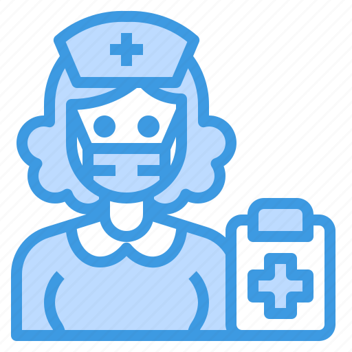 Nurse, occupation, woman, avatar, hospital icon - Download on Iconfinder