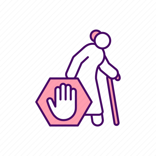 Discrimination, age, stop, tolerance icon - Download on Iconfinder
