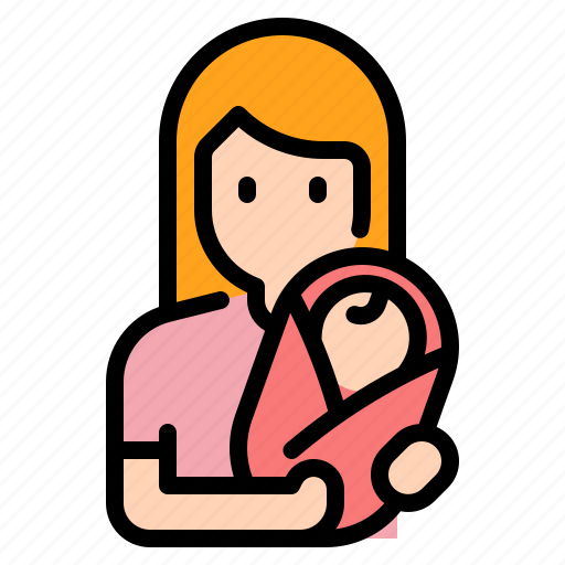 Baby, woman, motherhood, parenthood, kid, feminist icon - Download on Iconfinder