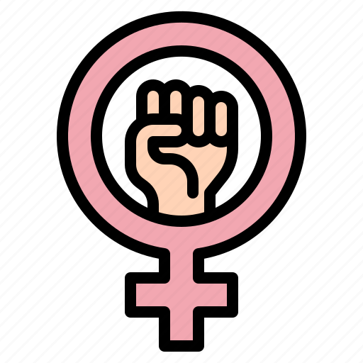 Feminism, movement, power, protest, social, feminist icon - Download on Iconfinder