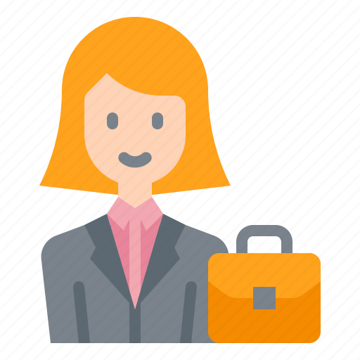 Businesswoman, avatar, woman, feminist, empowerment, profession icon - Download on Iconfinder